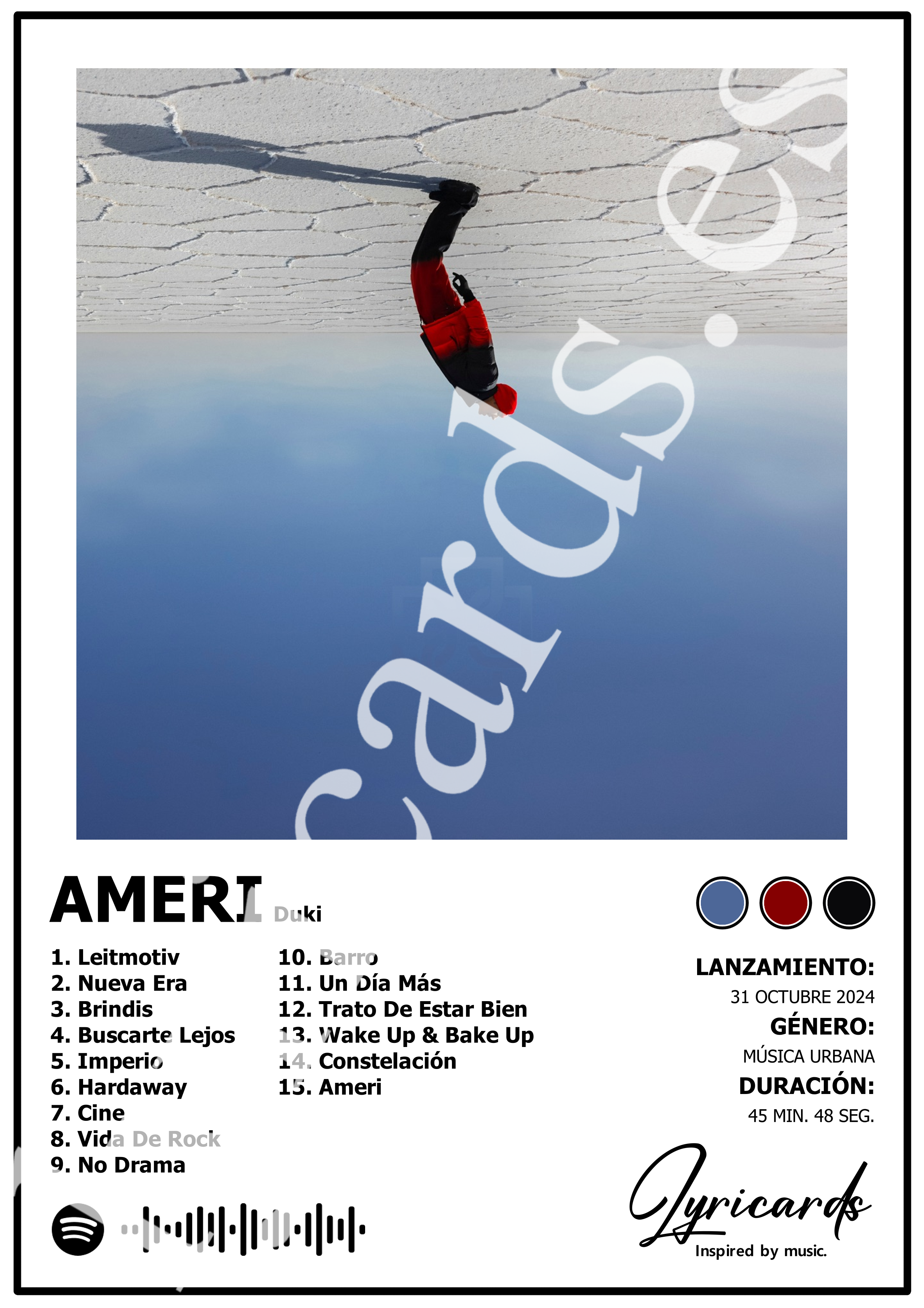 Lámina A4 - Ameri - Duki
