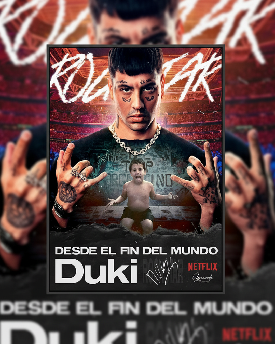 Lámina - Duki: Desde el Fin del Mundo (Edición Limitada Netflix)