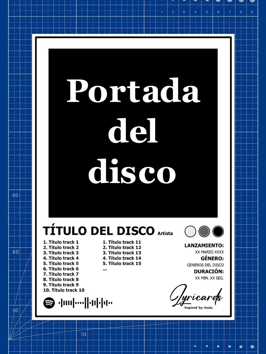 Lámina de disco Personalizada