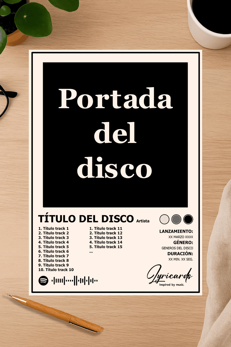 Lámina de disco Personalizada