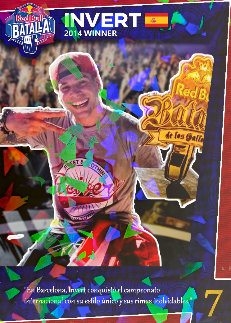 Invert Red Bull Batalla 2014 | Edición Coleccionable