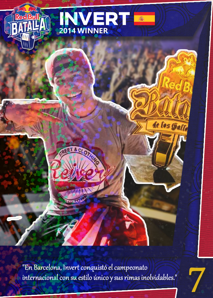 Invert Red Bull Batalla 2014 | Edición Coleccionable