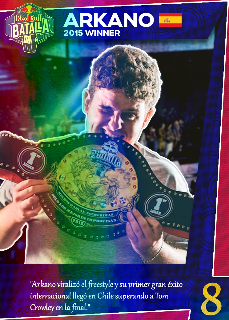 Arkano Red Bull Batalla 2015 | Edición Coleccionable