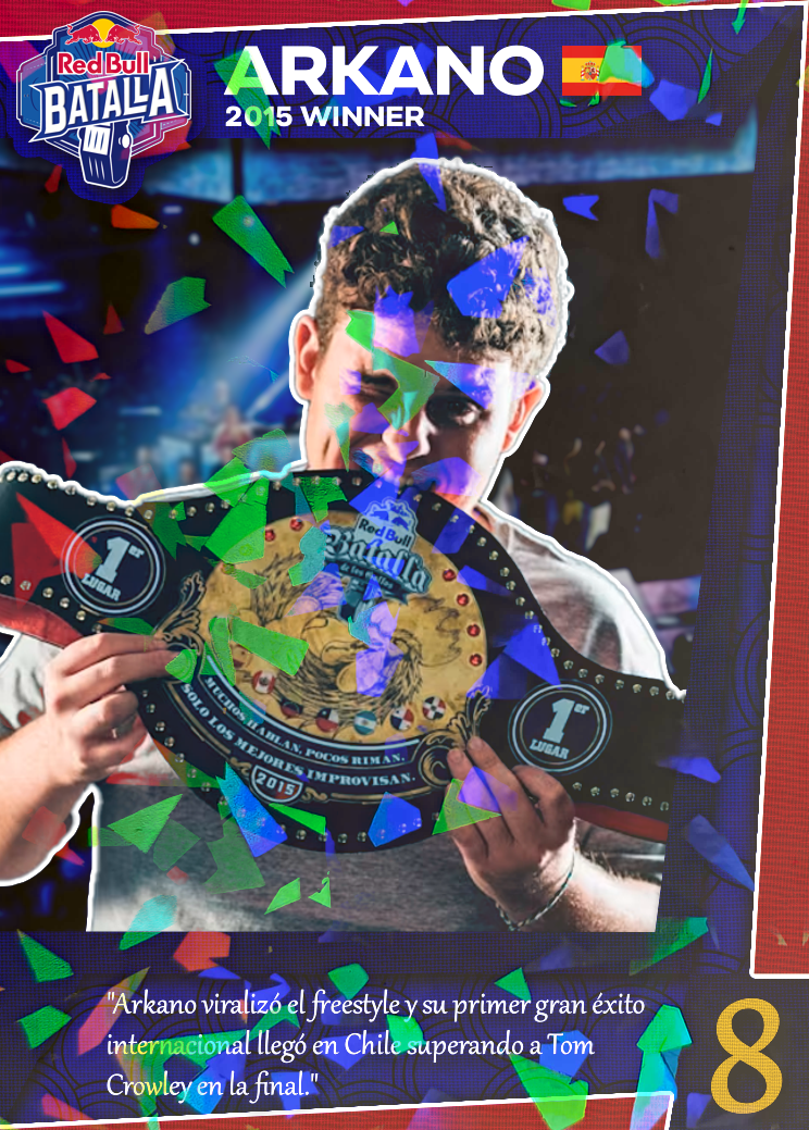 Arkano Red Bull Batalla 2015 | Edición Coleccionable