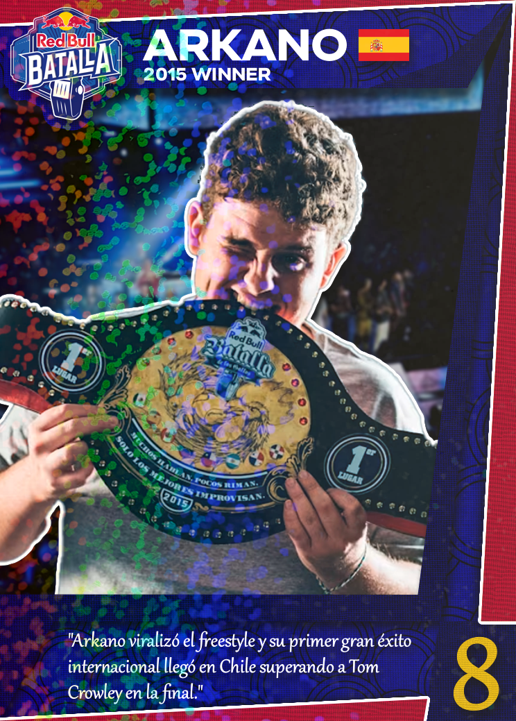 Arkano Red Bull Batalla 2015 | Edición Coleccionable