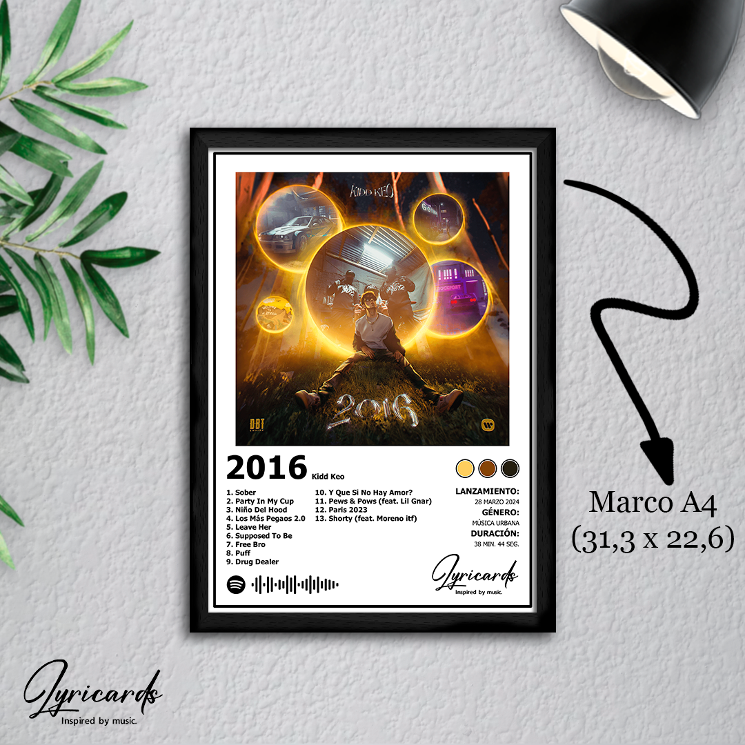 Lámina A4 - 2016 - Kidd Keo