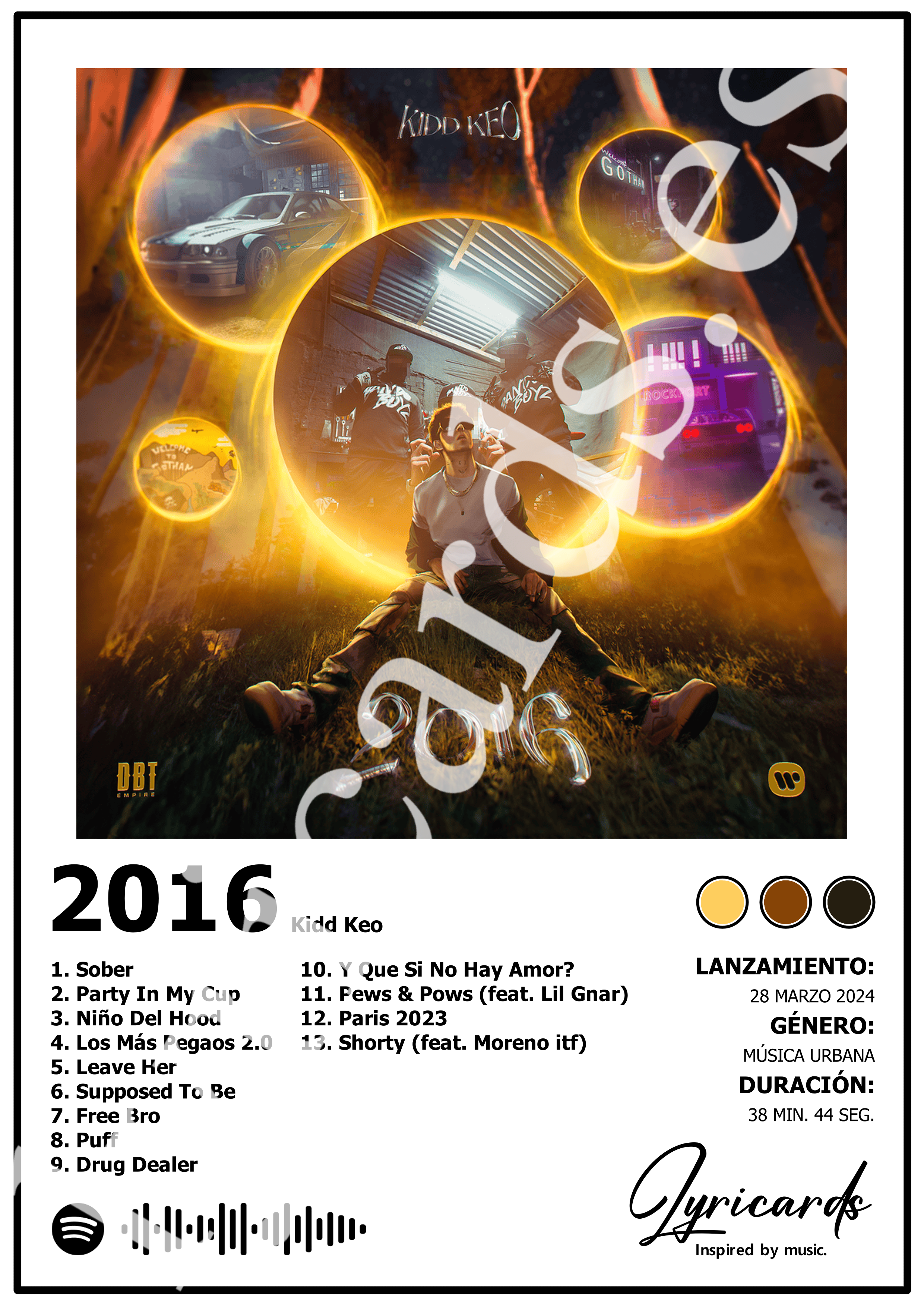 Lámina A4 - 2016 - Kidd Keo