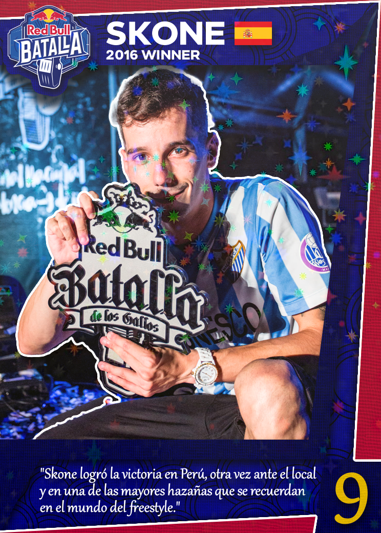 Skone Red Bull Batalla 2016 | Edición Coleccionable
