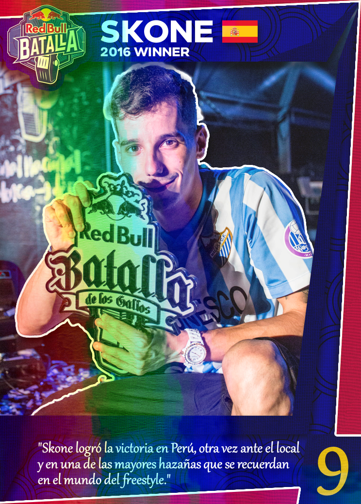 Skone Red Bull Batalla 2016 | Edición Coleccionable