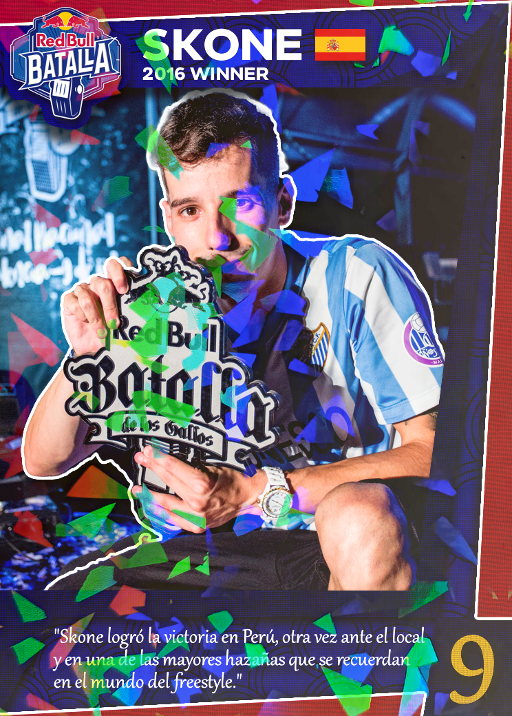 Skone Red Bull Batalla 2016 | Edición Coleccionable