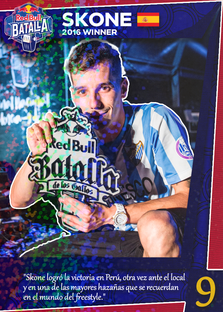 Skone Red Bull Batalla 2016 | Edición Coleccionable
