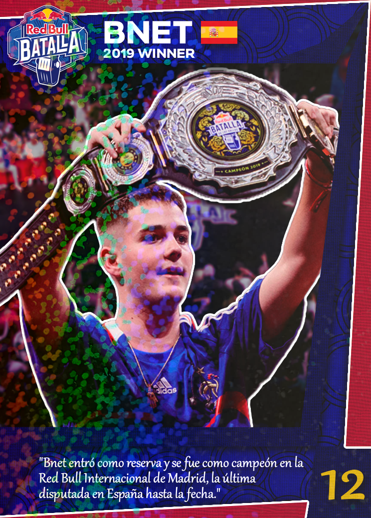 Bnet Red Bull Batalla 2019 | Edición Coleccionable