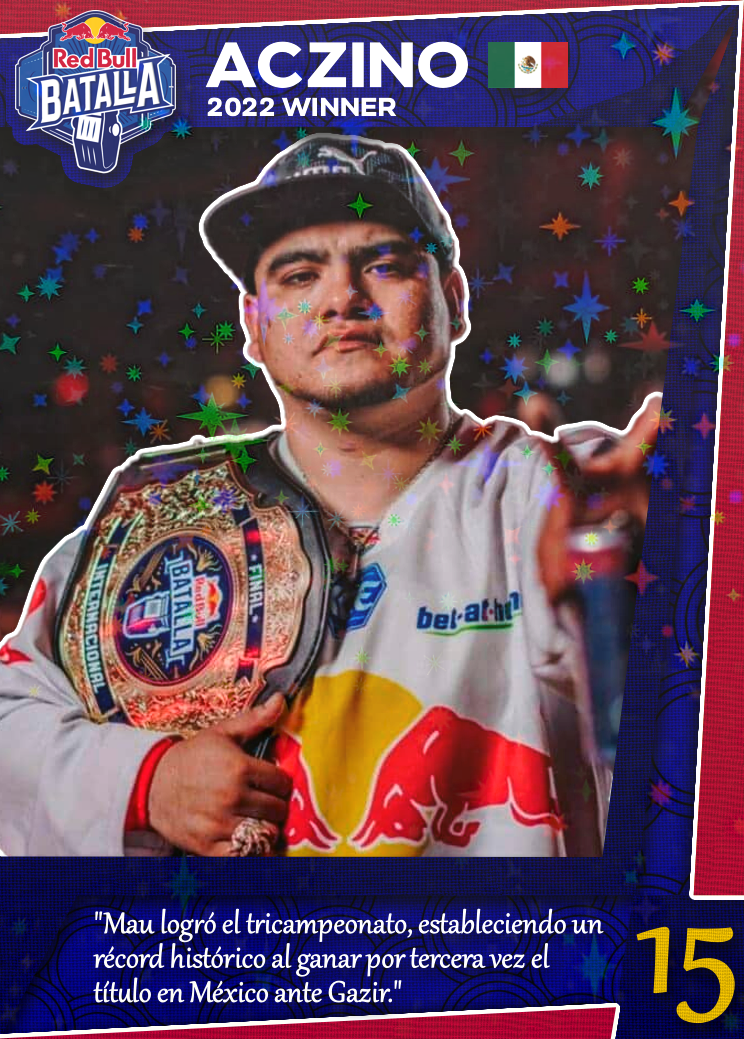Aczino Red Bull Batalla 2022 | Edición Coleccionable