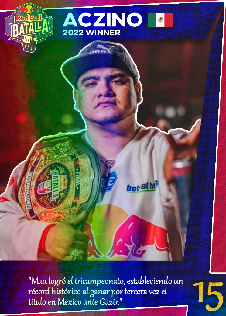 Aczino Red Bull Batalla 2022 | Edición Coleccionable