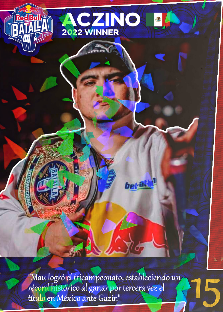 Aczino Red Bull Batalla 2022 | Edición Coleccionable