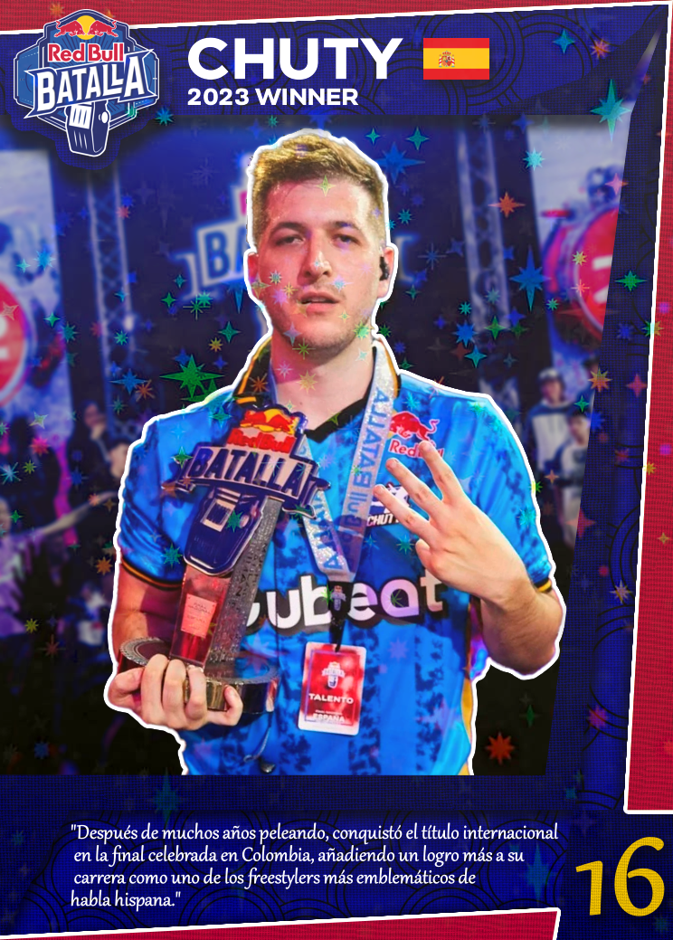 Chuty Red Bull Batalla 2023 | Edición Coleccionable