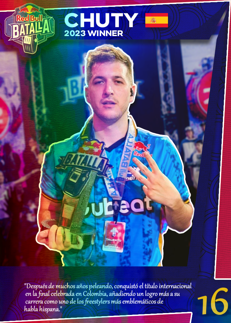 Chuty Red Bull Batalla 2023 | Edición Coleccionable