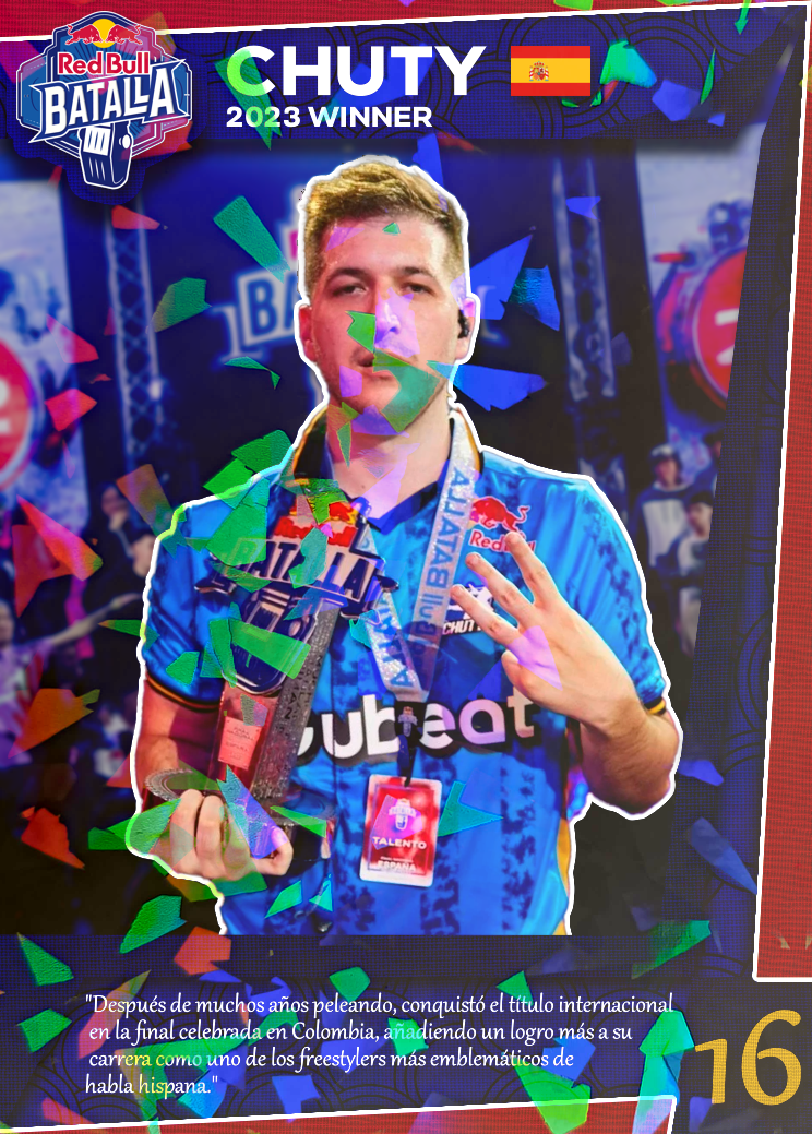 Chuty Red Bull Batalla 2023 | Edición Coleccionable