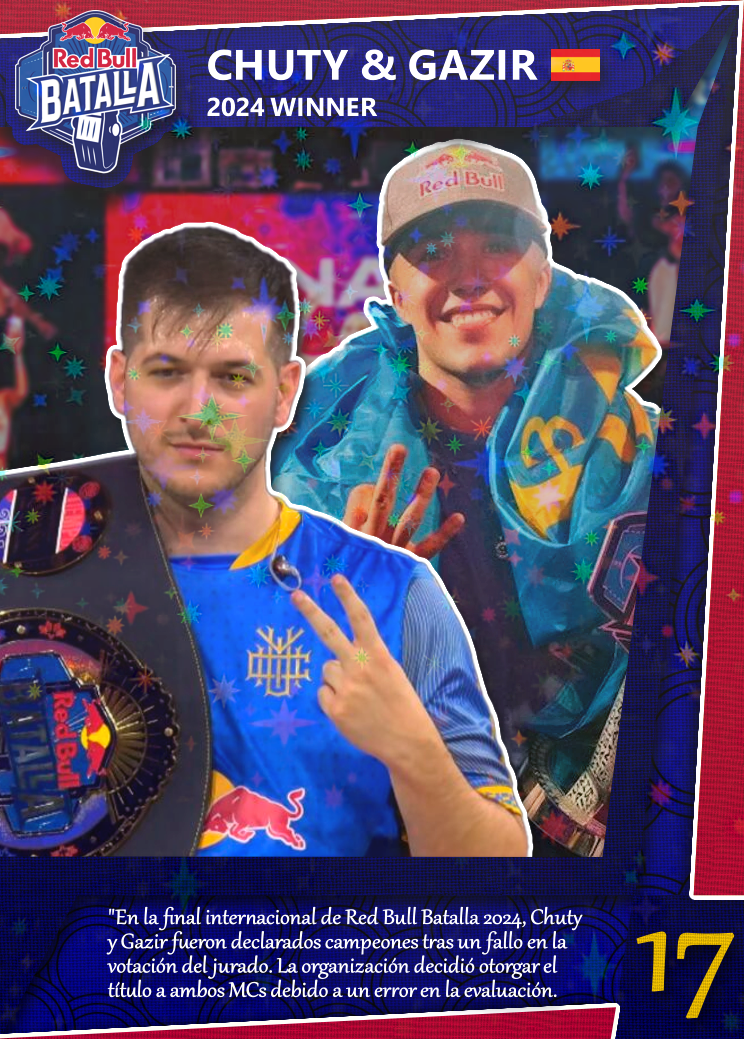 Chuty y Gazir Red Bull Batalla 2024 | Edición Coleccionable