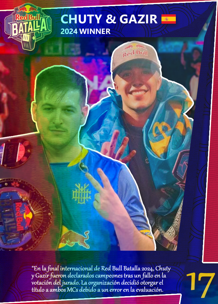 Chuty y Gazir Red Bull Batalla 2024 | Edición Coleccionable