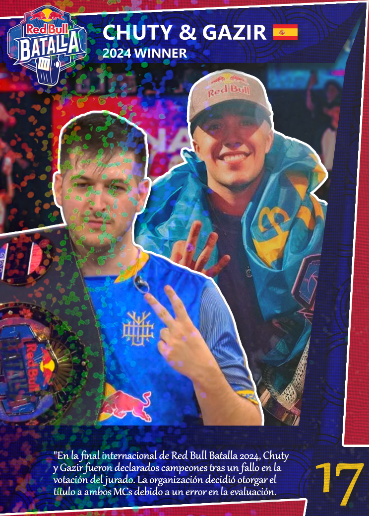 Chuty y Gazir Red Bull Batalla 2024 | Edición Coleccionable