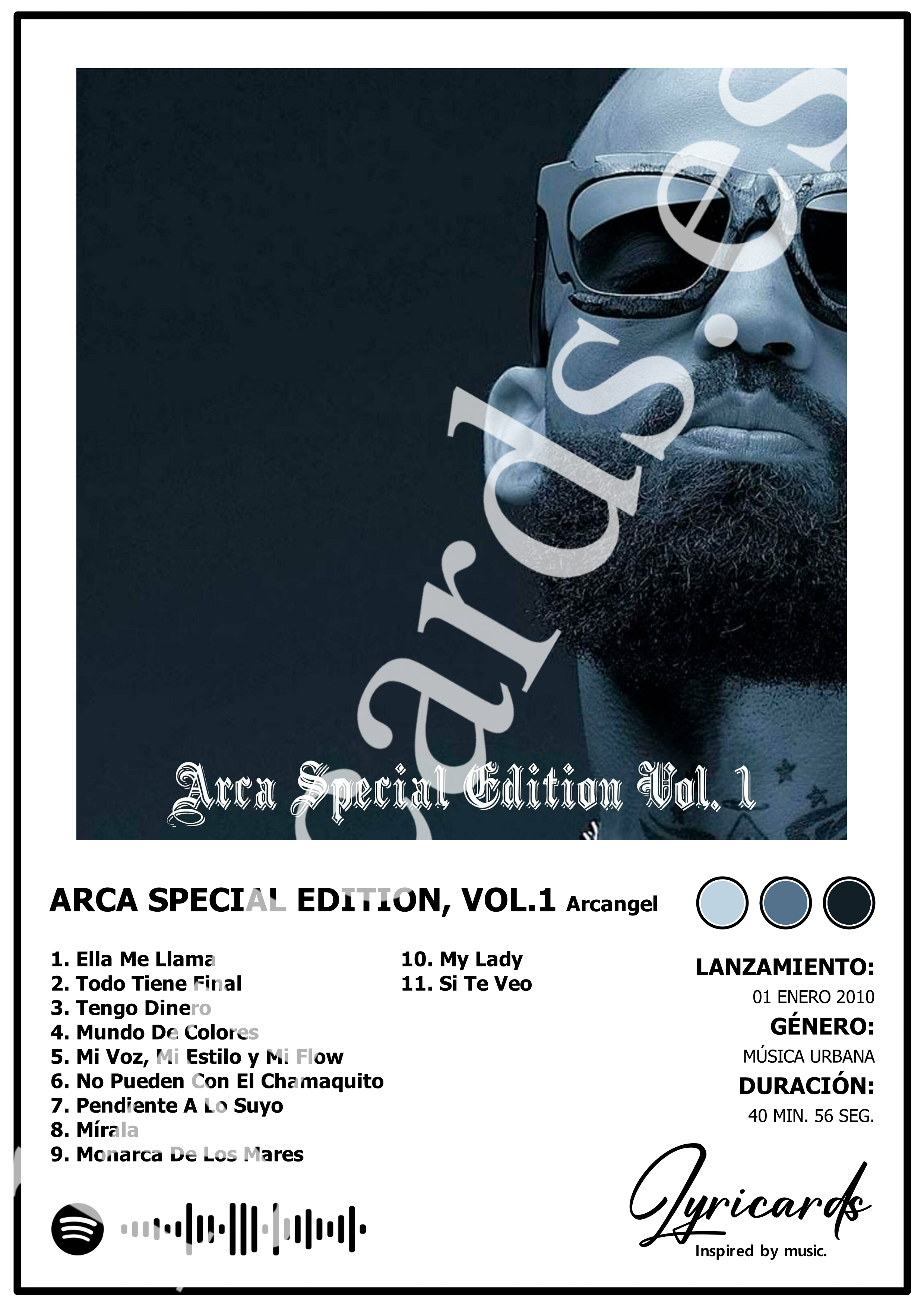 Lámina A4 - Arca Special Edition. Vol,1 - Arcangel