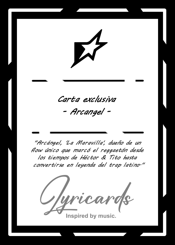 Carta ARCANGEL | Edición Coleccionable