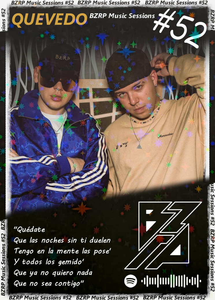Carta BZRP #52 (Bizarrap y Quevedo) | Edición Coleccionable