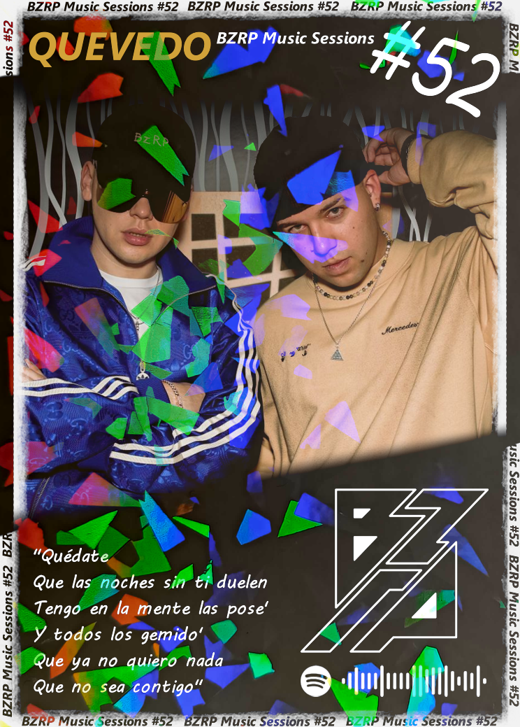 Carta BZRP #52 (Bizarrap y Quevedo) | Edición Coleccionable