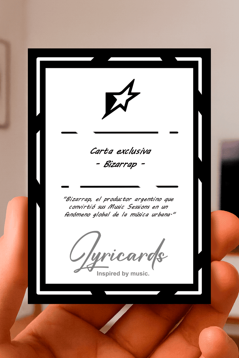 Carta Bizarrap | Edición Coleccionable
