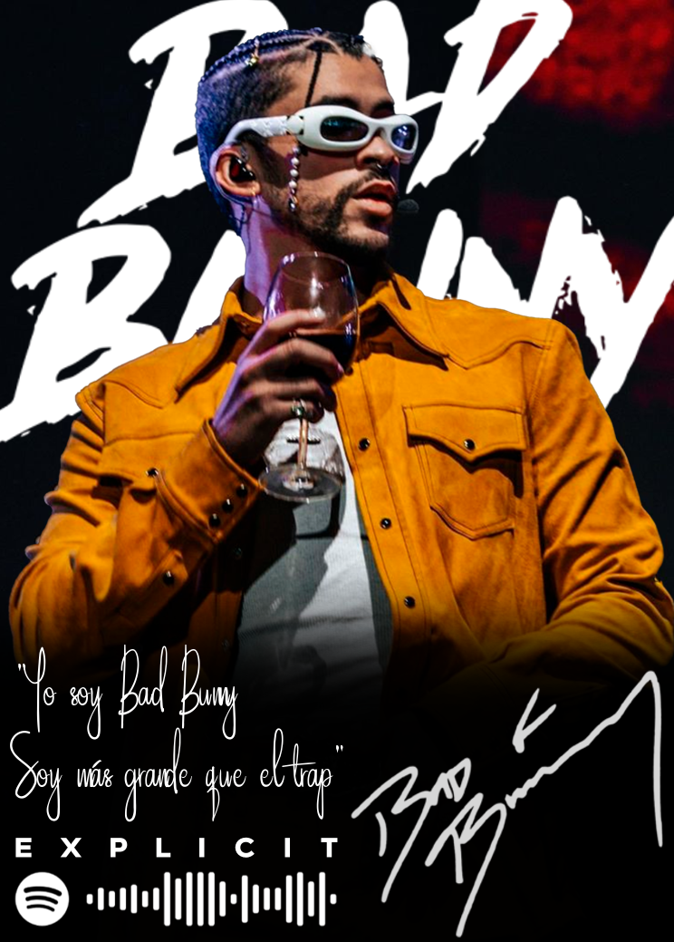 Carta BAD BUNNY | Edición Coleccionable