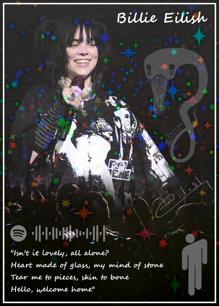Carta Billie Eilish | Edición Coleccionable