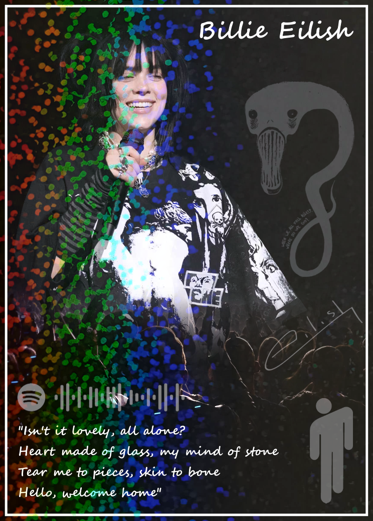 Carta Billie Eilish | Edición Coleccionable