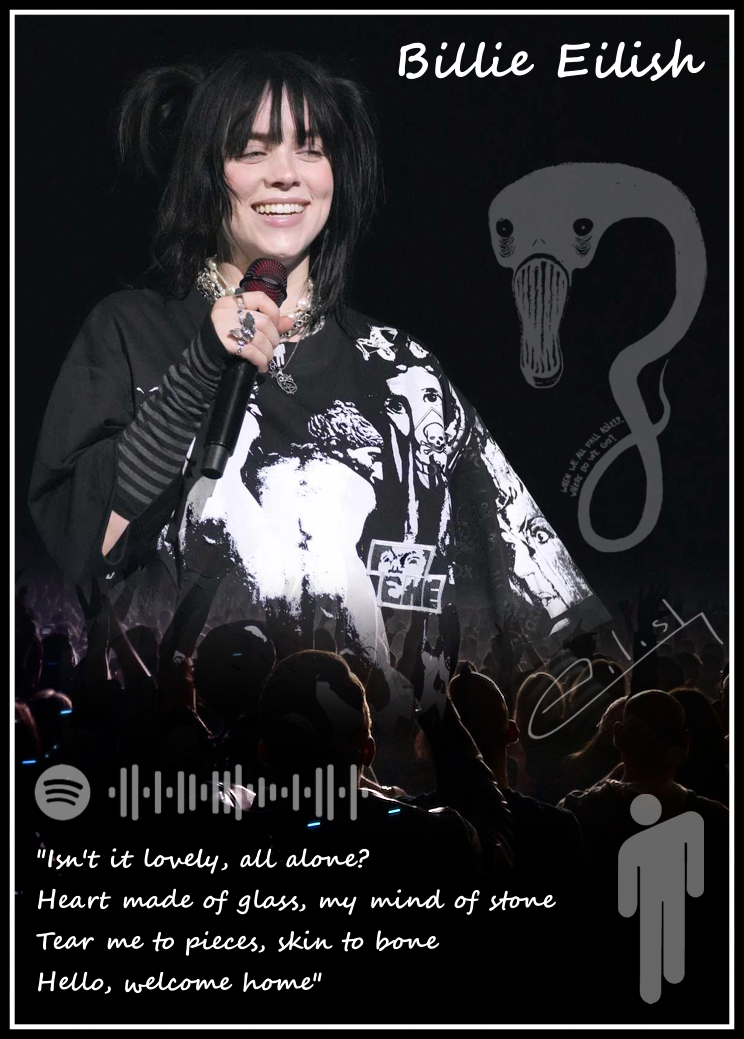 Carta Billie Eilish | Edición Coleccionable
