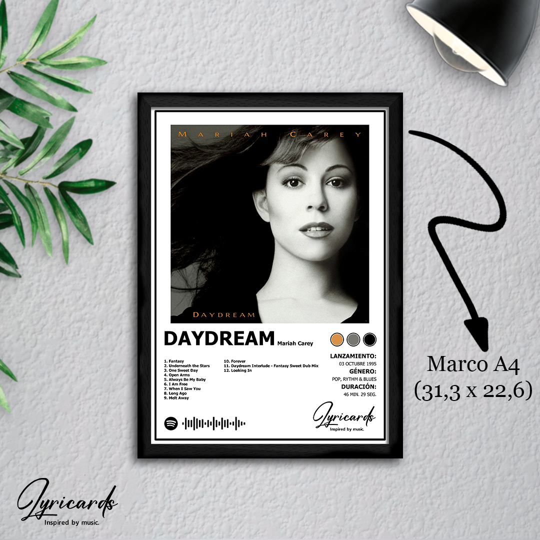 Lámina A4 - Daydream - Mariah Carey