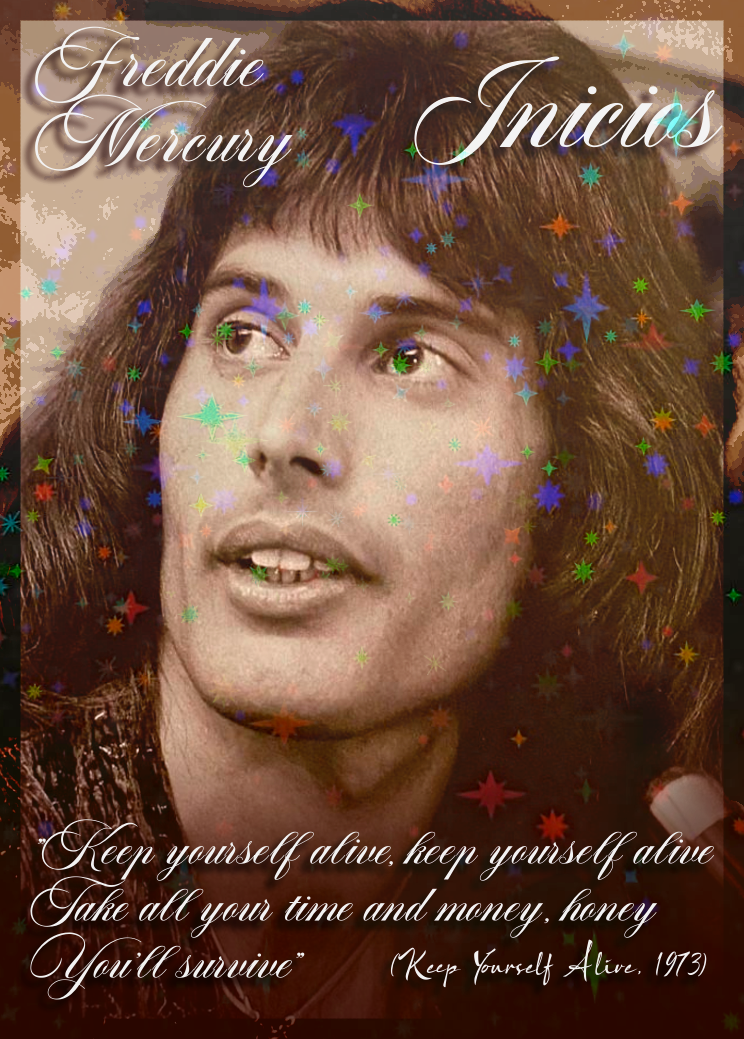 Carta FREDDIE MERCURY INICIOS | Edición Coleccionable