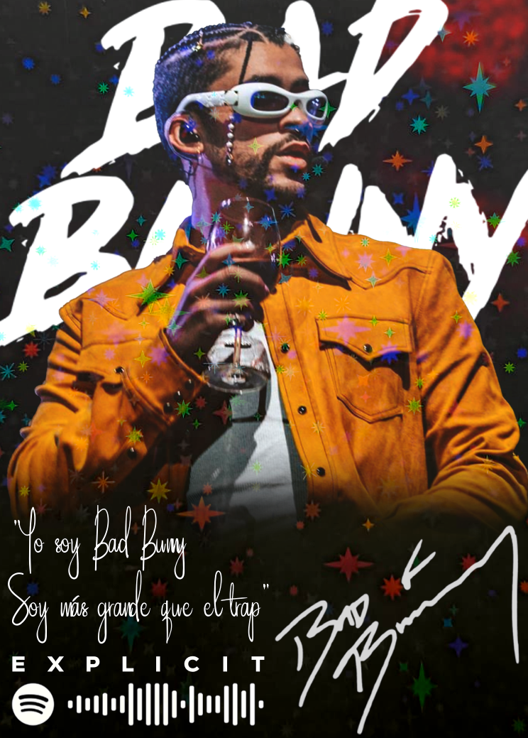 Carta BAD BUNNY | Edición Coleccionable