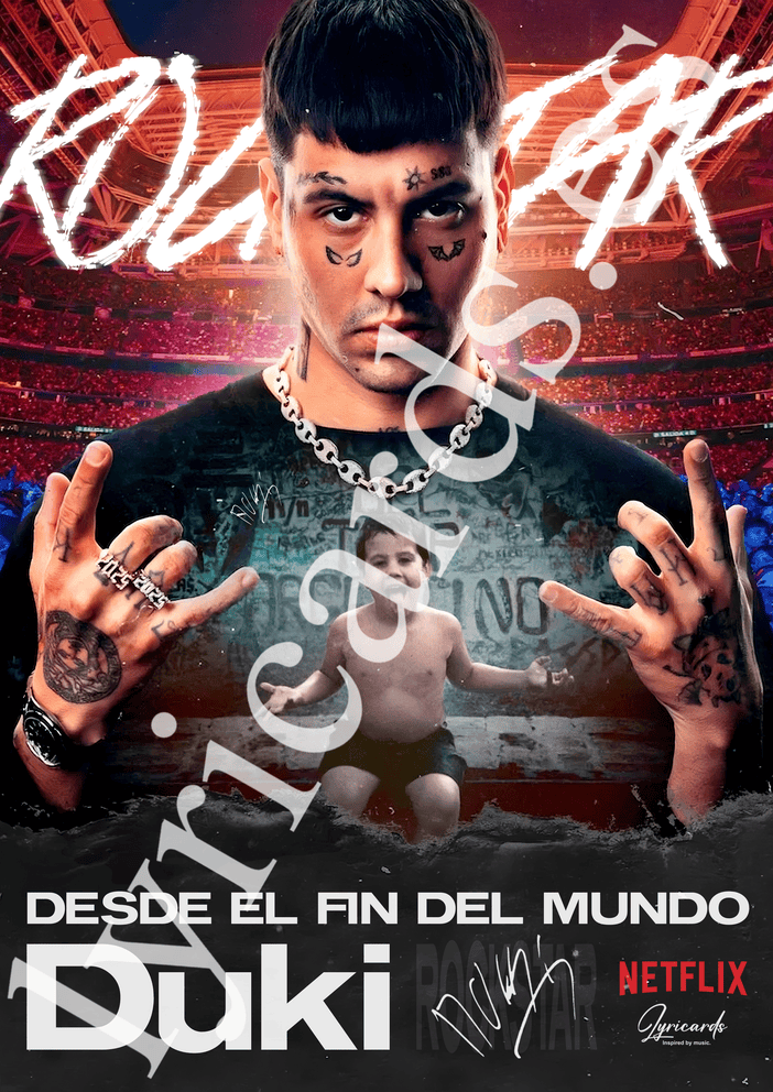 Lámina - Duki: Desde el Fin del Mundo (Edición Limitada Netflix)