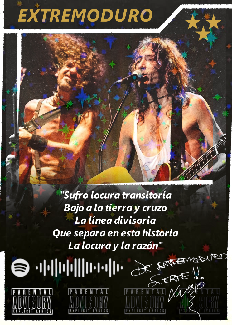 Carta Extremoduro | Edición Coleccionable
