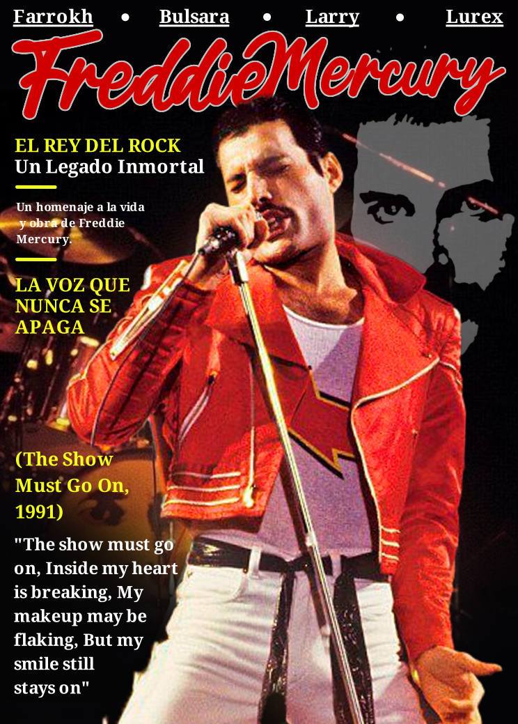 Carta FREDDIE MERCURY LEGADO | Edición Coleccionable