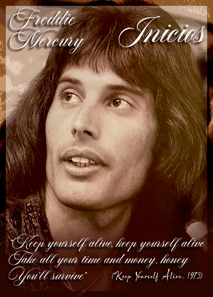 Carta FREDDIE MERCURY INICIOS | Edición Coleccionable
