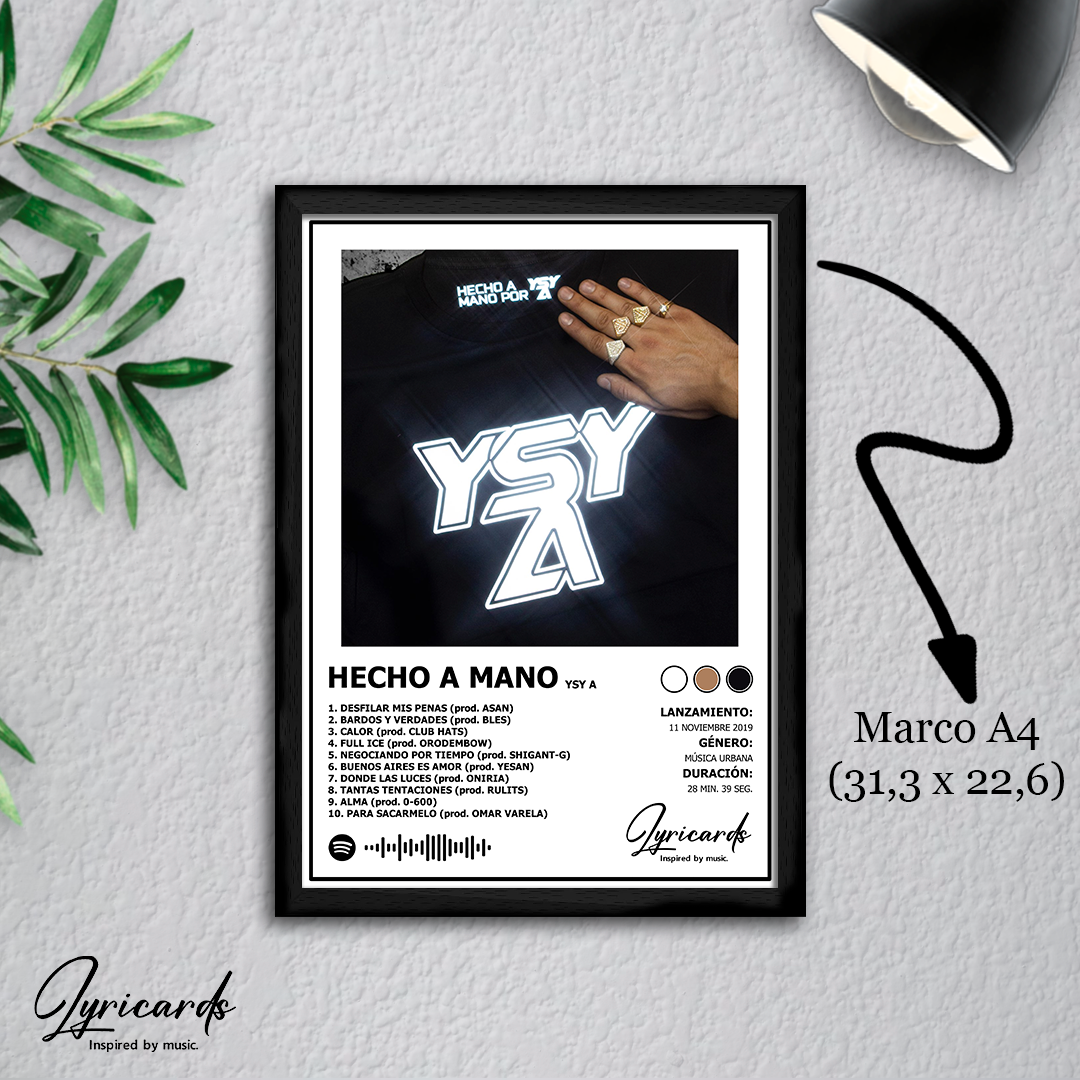Lámina A4 - Hecho a Mano - YSY A