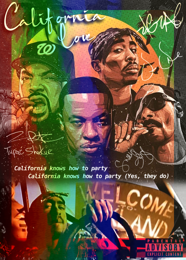 Carta California Love | Edición Coleccionable