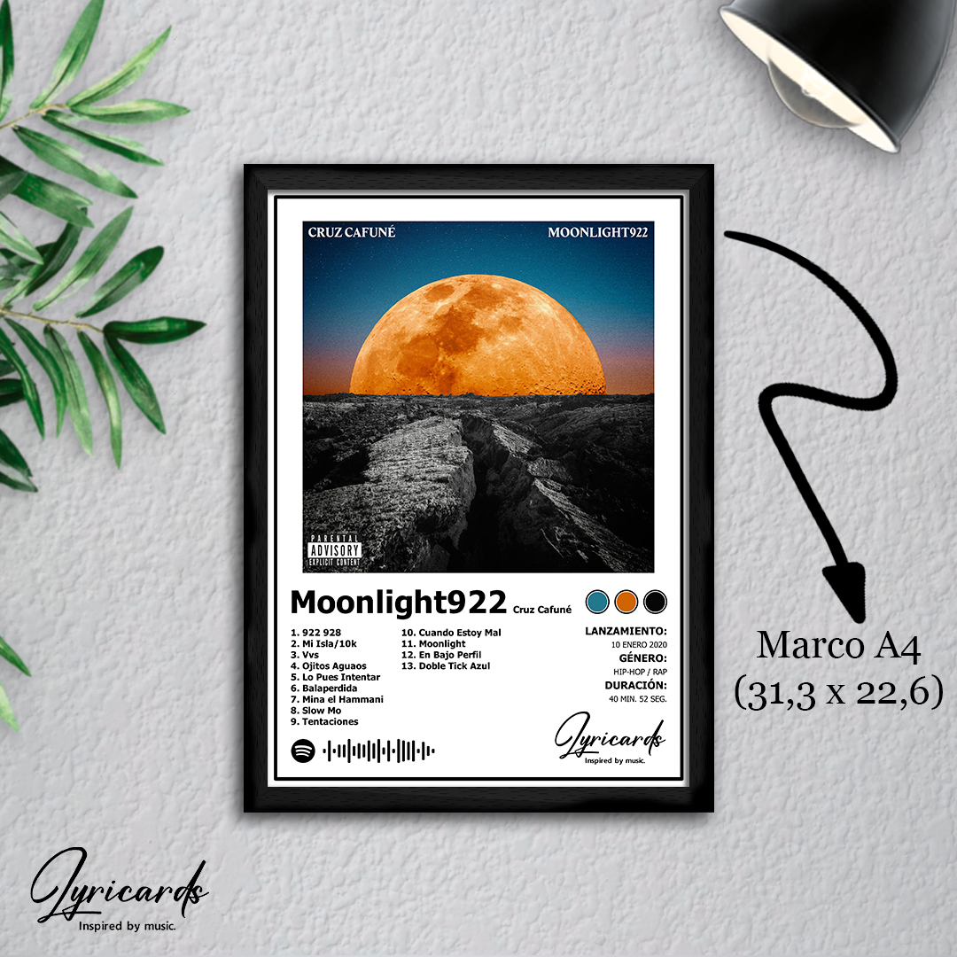 Lámina A4 - Moonlight922 - Cruz Cafuné