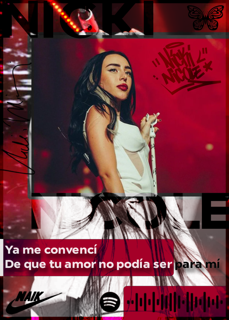 Carta NICKI NICOLE | Edición Coleccionable