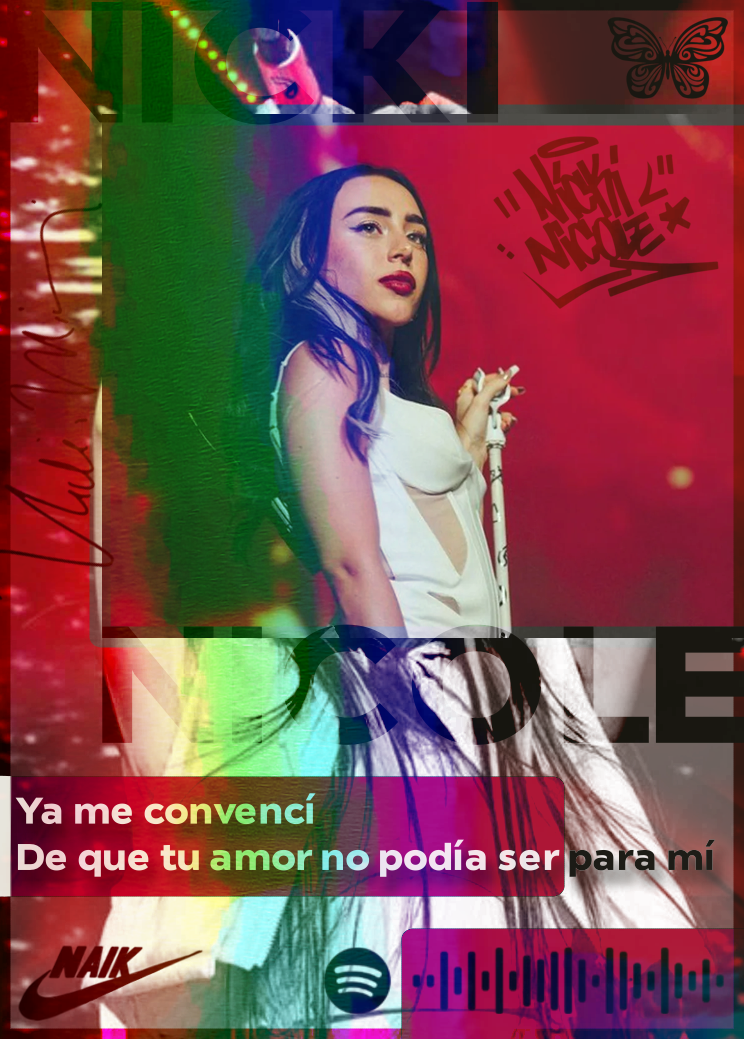 Carta NICKI NICOLE | Edición Coleccionable
