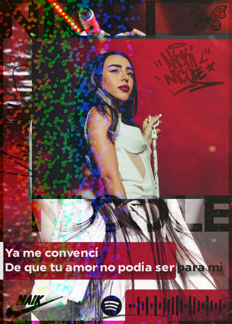 Carta NICKI NICOLE | Edición Coleccionable