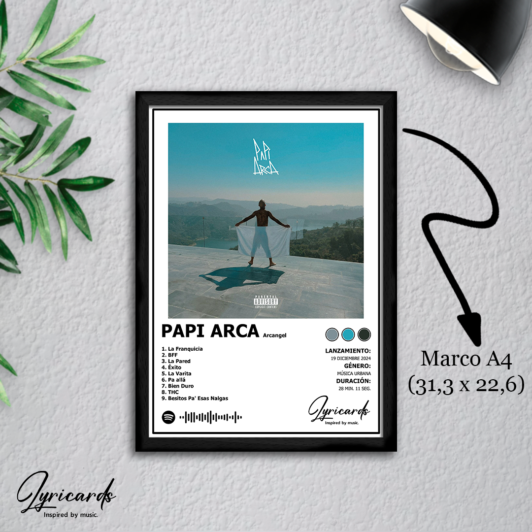 Lámina A4 - Papi Arca - Arcangel