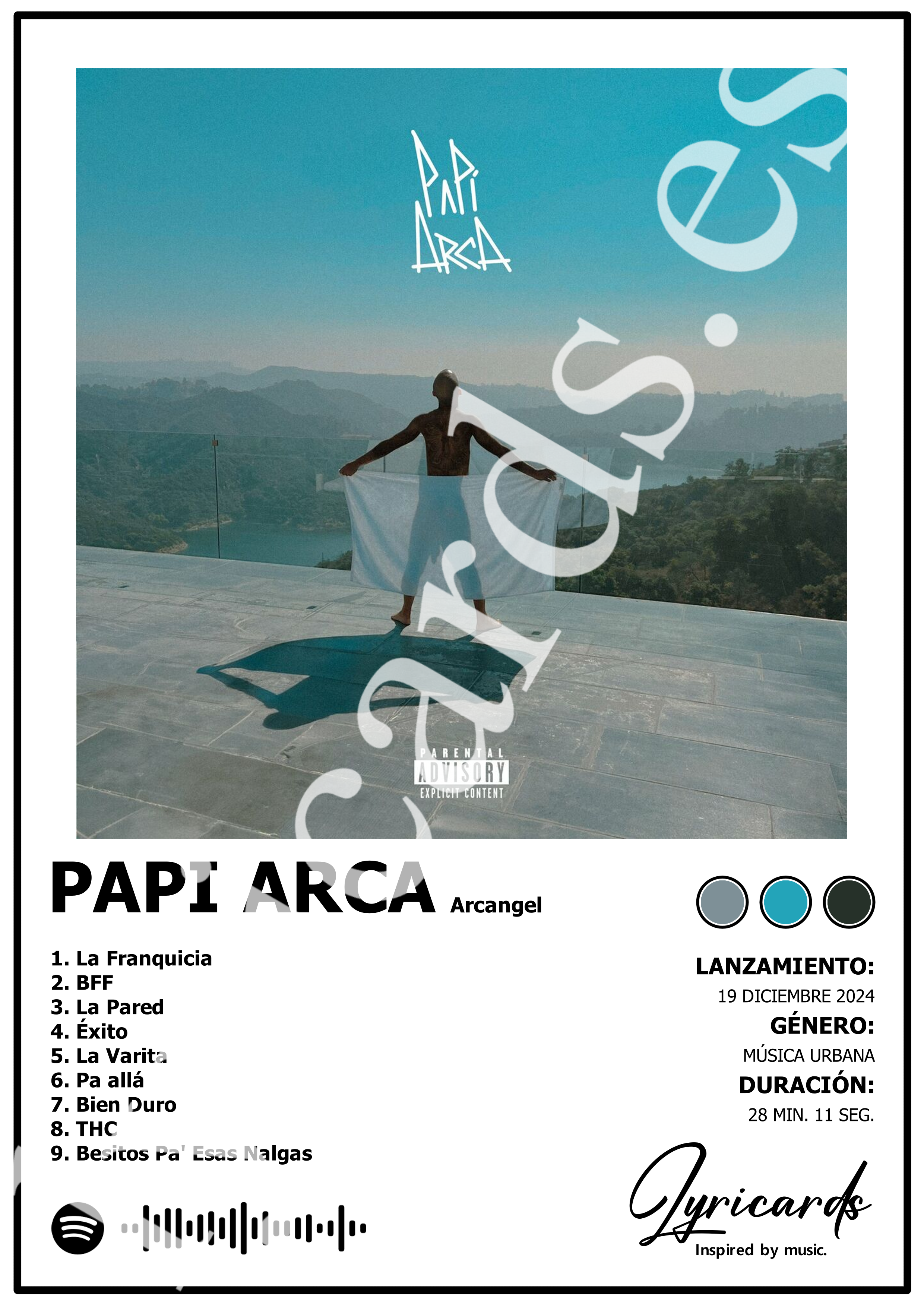 Lámina A4 - Papi Arca - Arcangel