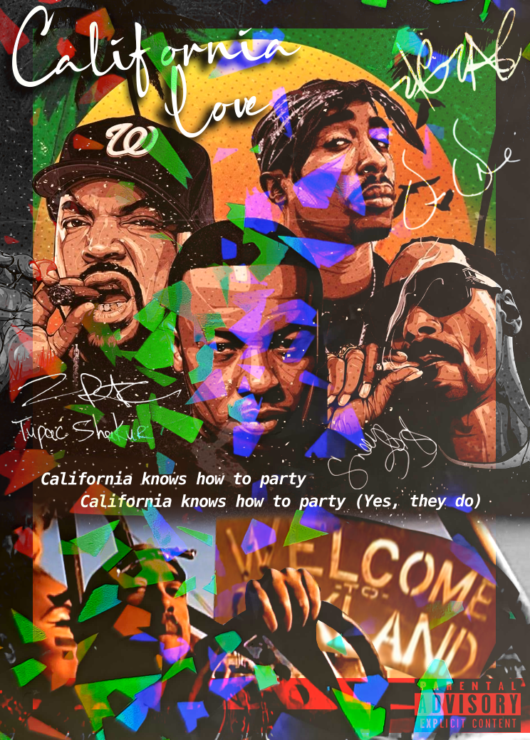 Carta California Love | Edición Coleccionable